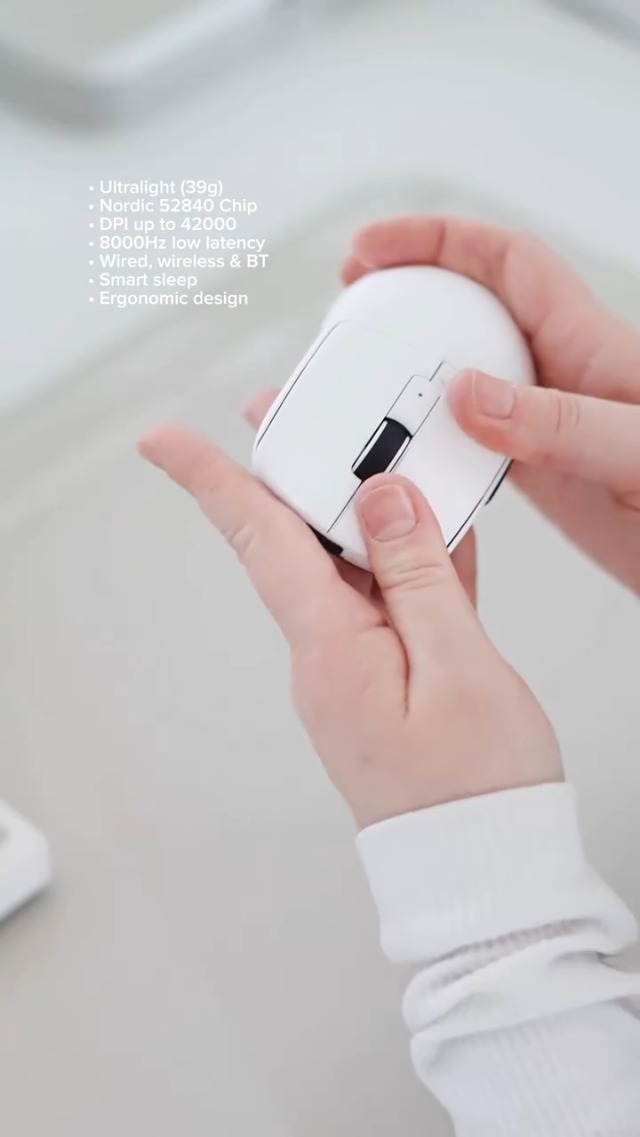 Amazon.com: ATTACK SHARK R6 Wireless Gaming Mouse,38G Ultra